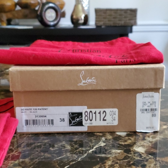 Christian Louboutin SO Kate 120 Patent - Picture 6 of 6